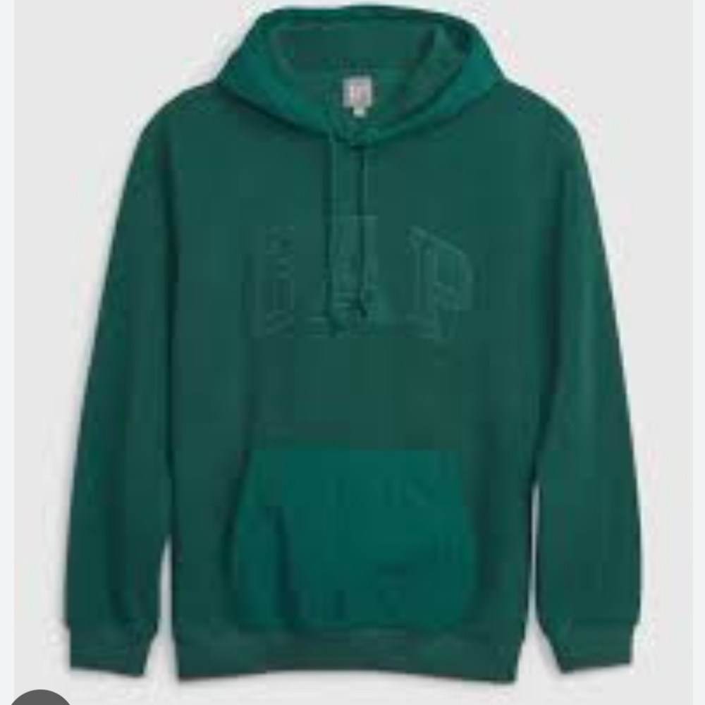 GAP Men's Deep Green Hoodie